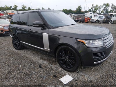 SALGS2PF8GA****** · 2016 LAND ROVER RANGE ROVER 3.0L V6 SUPERCHARGED HSE