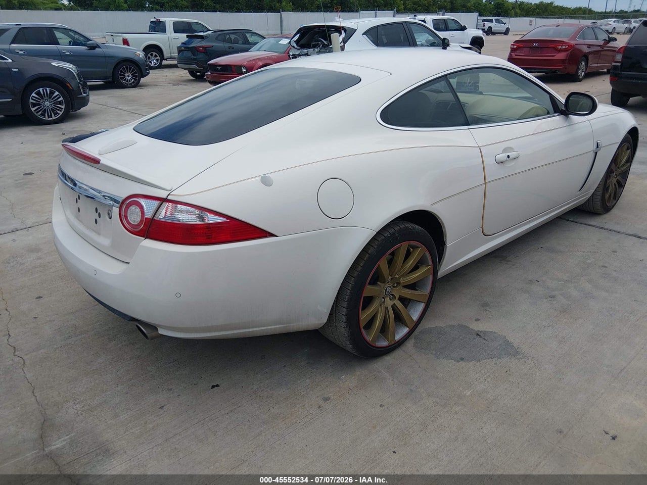 2007 JAGUAR XK   · 4/10