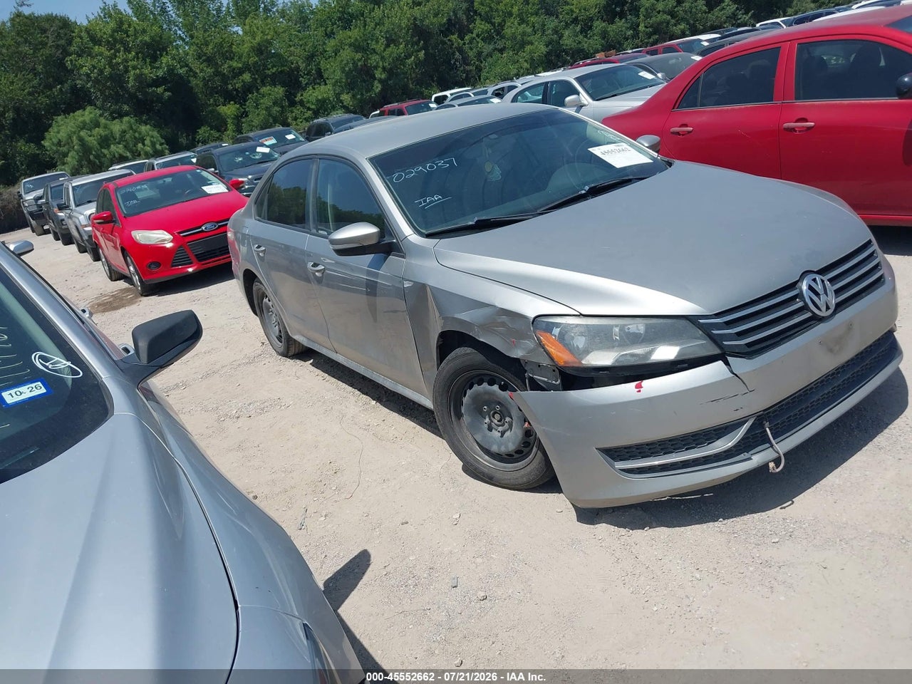 1VWAP7A36EC****** · 2014 VOLKSWAGEN PASSAT 2.5L S