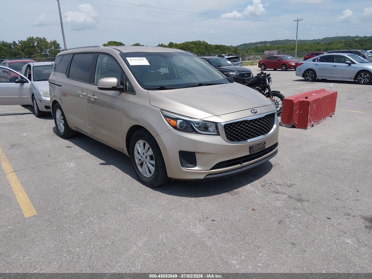 KNDMB5C17G6****** · 2016 KIA SEDONA LX