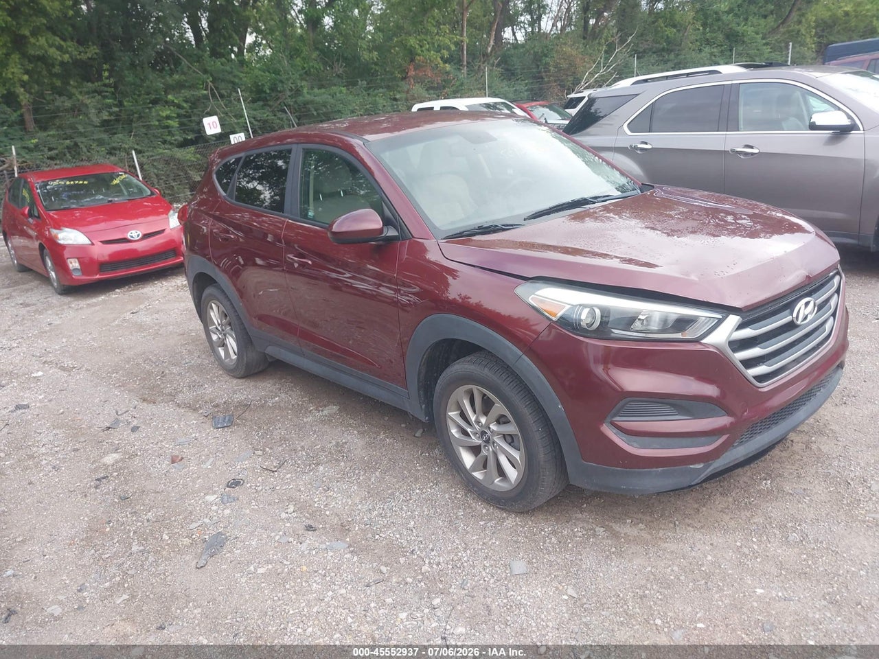 KM8J23A41HU****** · 2017 HYUNDAI TUCSON SE