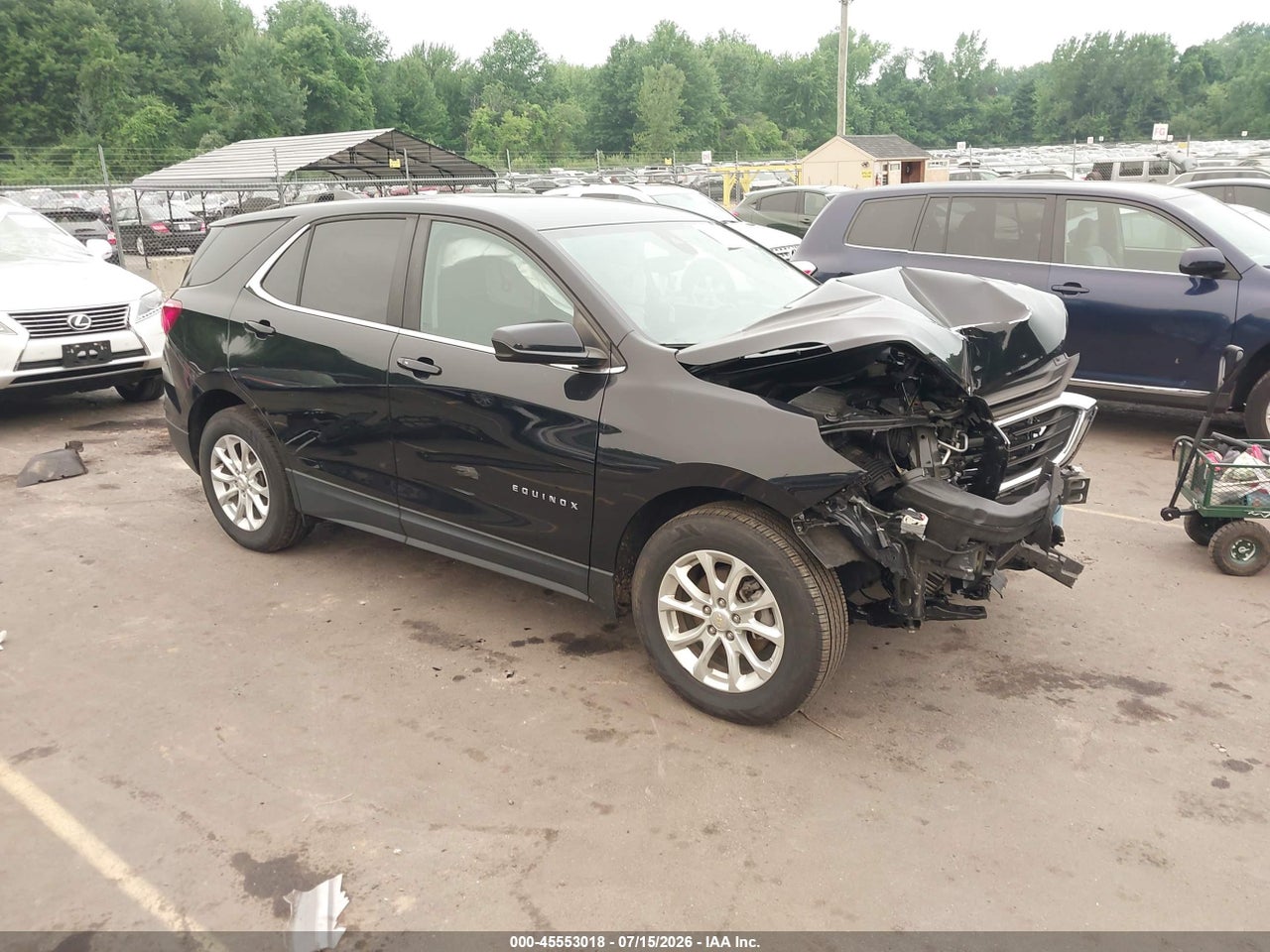 2GNAXUEV3M6****** · 2021 CHEVROLET EQUINOX AWD LT