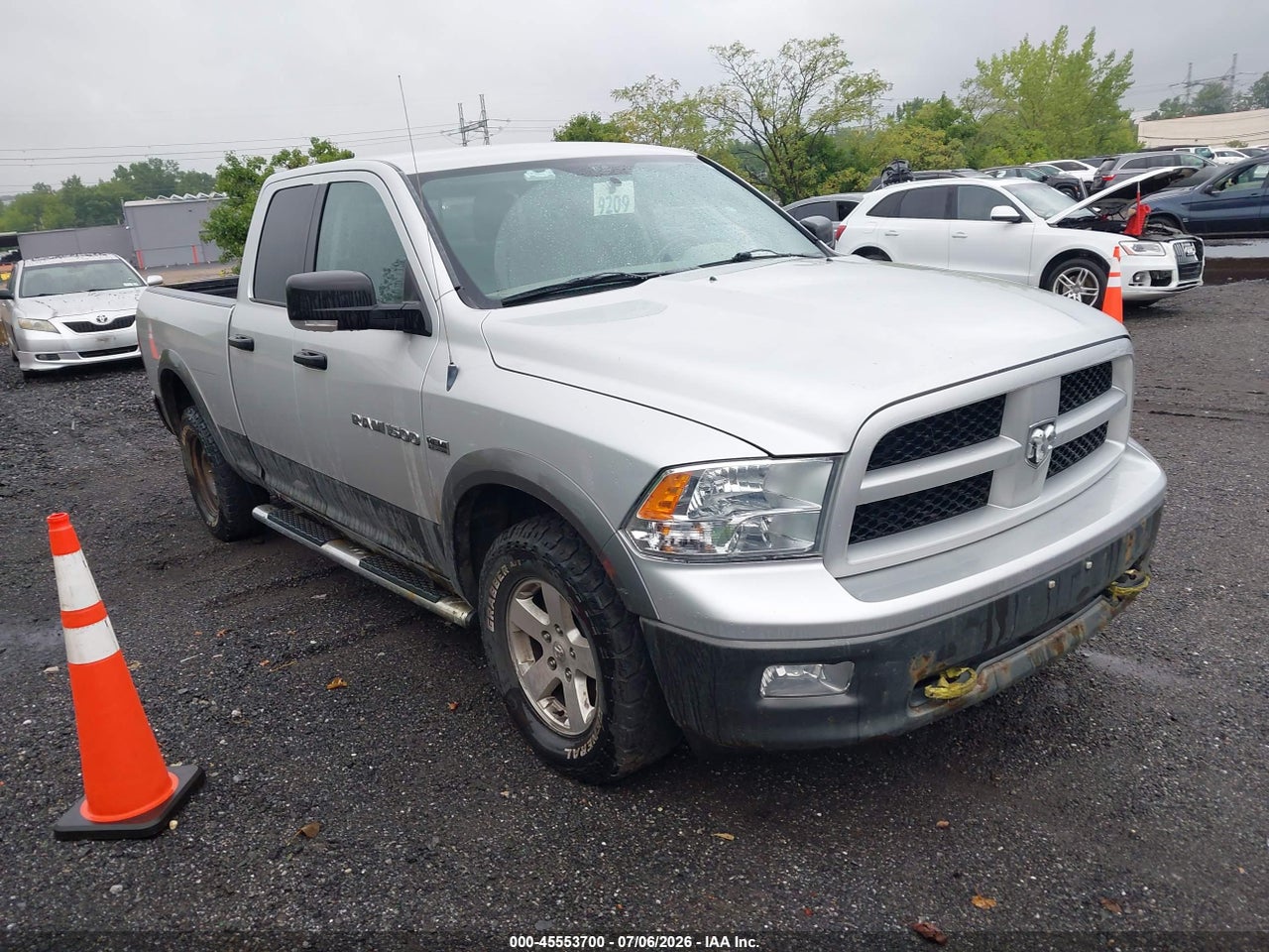 1C6RD7GT6CS****** · 2012 DODGE RAM 1500 SLT