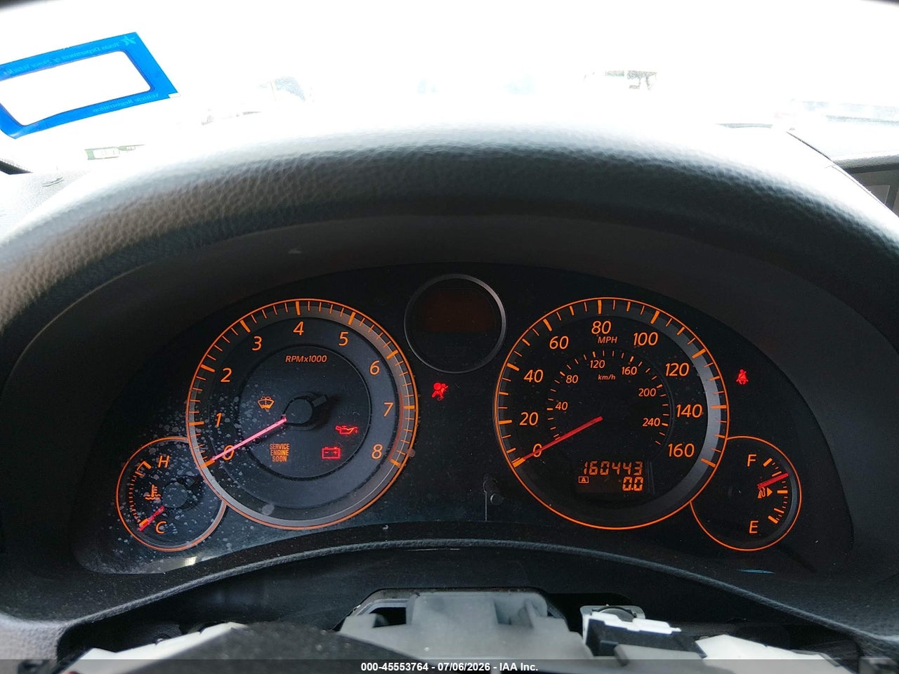 JNKCV51E35M****** · 2005 INFINITI G35   · 7/11