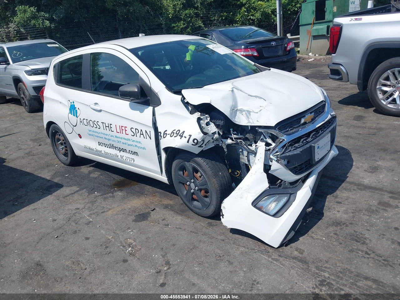 KL8CB6SA2MC****** · 2021 CHEVROLET SPARK FWD LS AUTOMATIC