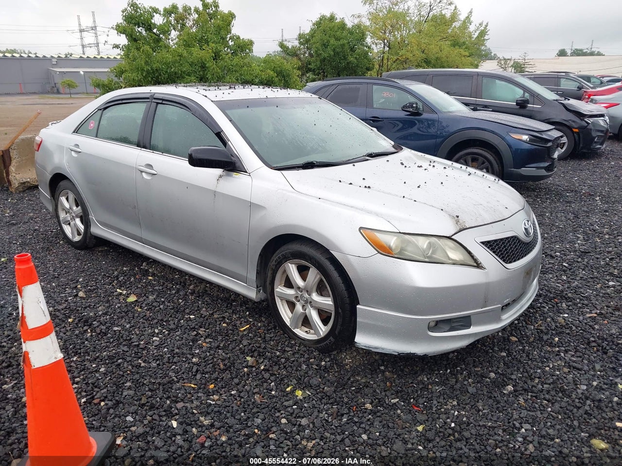 4T1BE46K67U****** · 2007 TOYOTA CAMRY SE