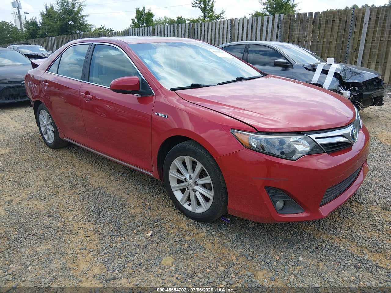 4T1BD1FK0EU****** · 2014 TOYOTA CAMRY HYBRID XLE