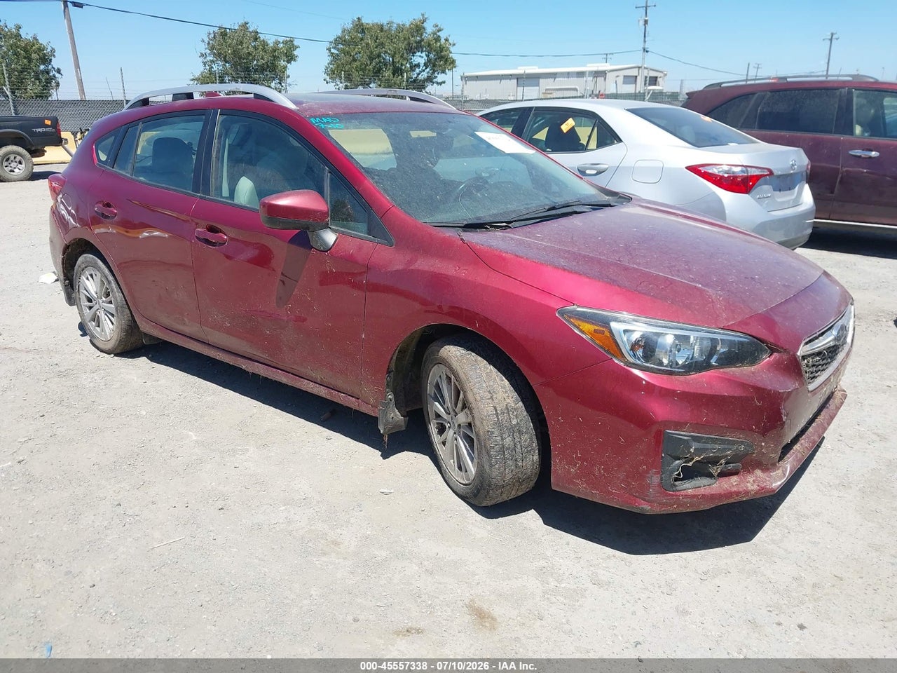 4S3GTAD66H3****** · 2017 SUBARU IMPREZA 2.0I PREMIUM