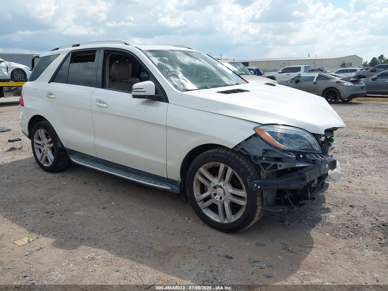 4JGDA5JB9DA****** · 2013 MERCEDES-BENZ ML 350