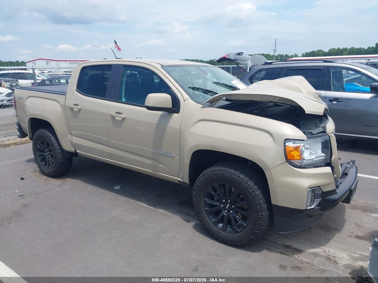 1GTG6CEN8M1****** · 2021 GMC CANYON 4WD  SHORT BOX ELEVATION