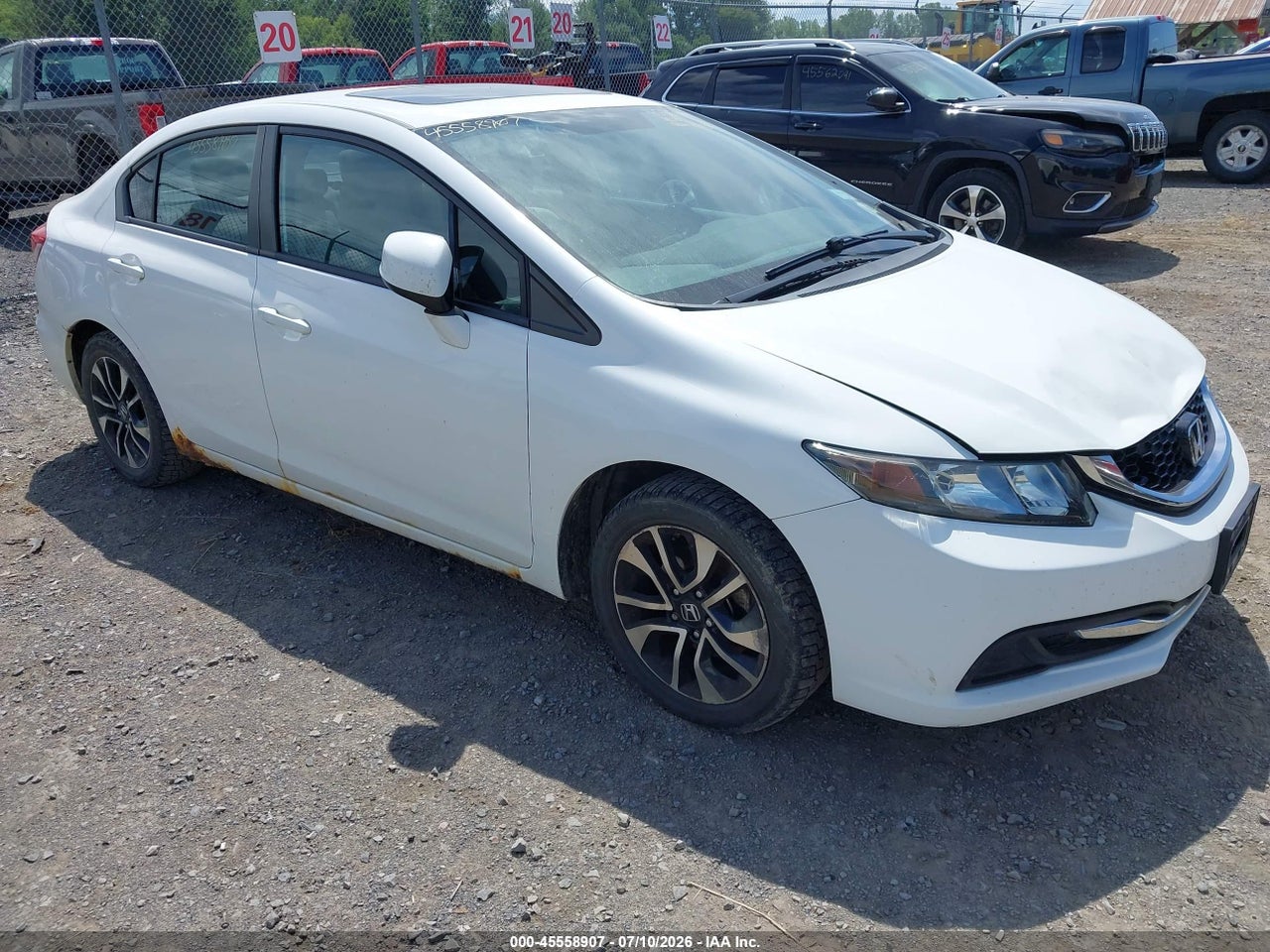 19XFB2F86DE****** · 2013 HONDA CIVIC EX