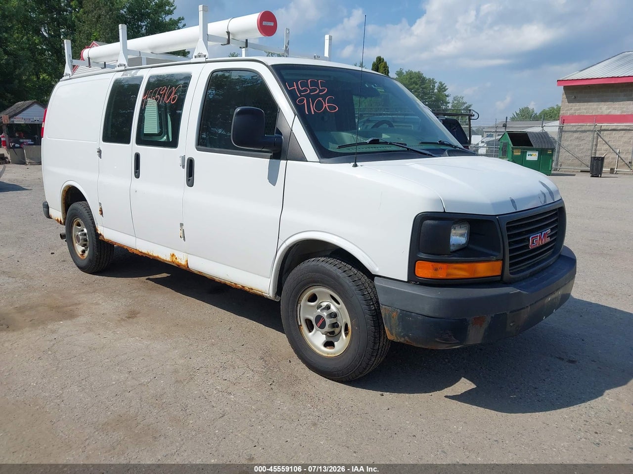 1GTW7FCA6B1****** · 2011 GMC SAVANA 2500 WORK VAN