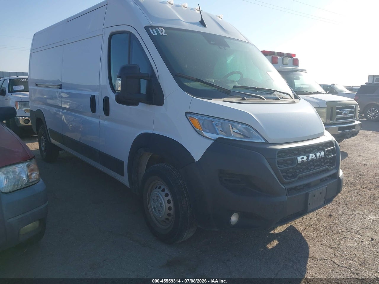 3C6LRVDG5RE****** · 2024 RAM PROMASTER 2500 TRADESMAN HIGH ROOF 159 WB W/PASS SEAT