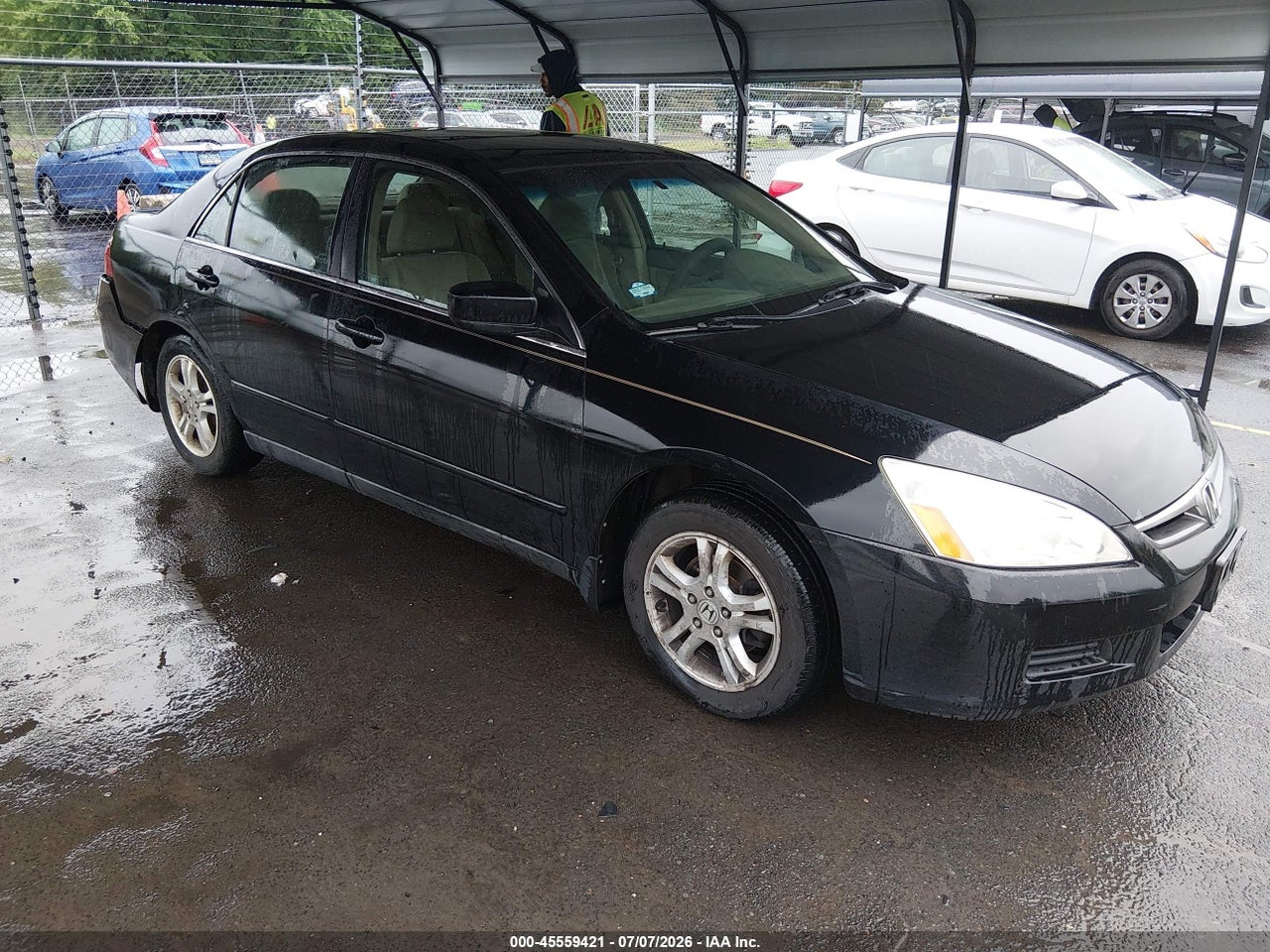 1HGCM56447A****** · 2007 HONDA ACCORD 2.4 LX