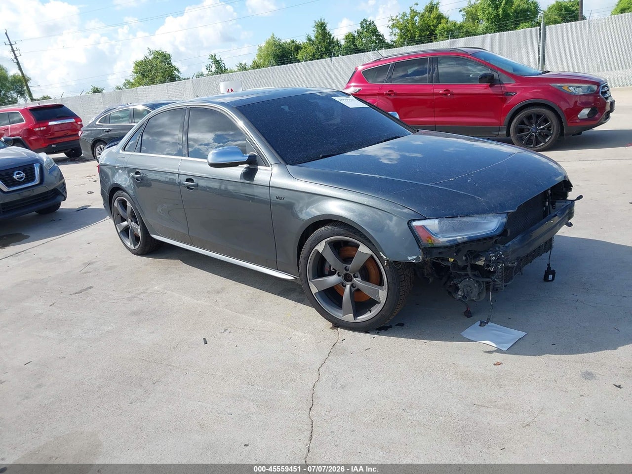 WAUBGAFL1FA****** · 2015 AUDI S4 3.0T PREMIUM PLUS
