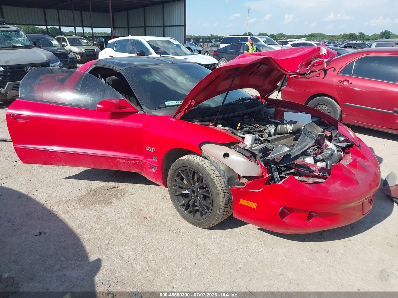 2G2FV22G512****** · 2001 PONTIAC FIREBIRD FORMULA