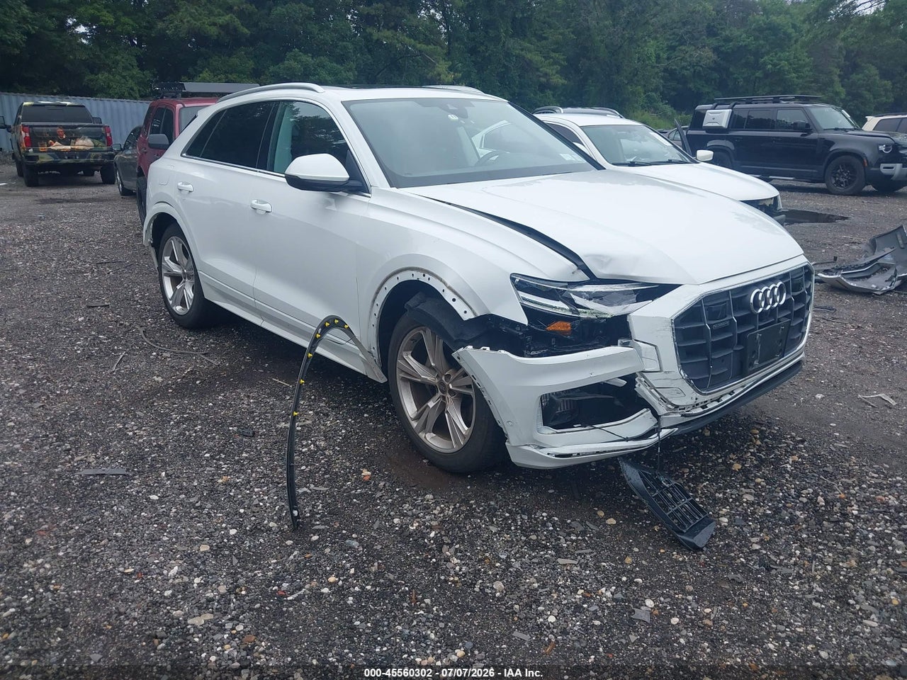 WA1BVBF1XND****** · 2022 AUDI Q8 PREMIUM PLUS 55 TFSI QUATTRO TIPTRONIC