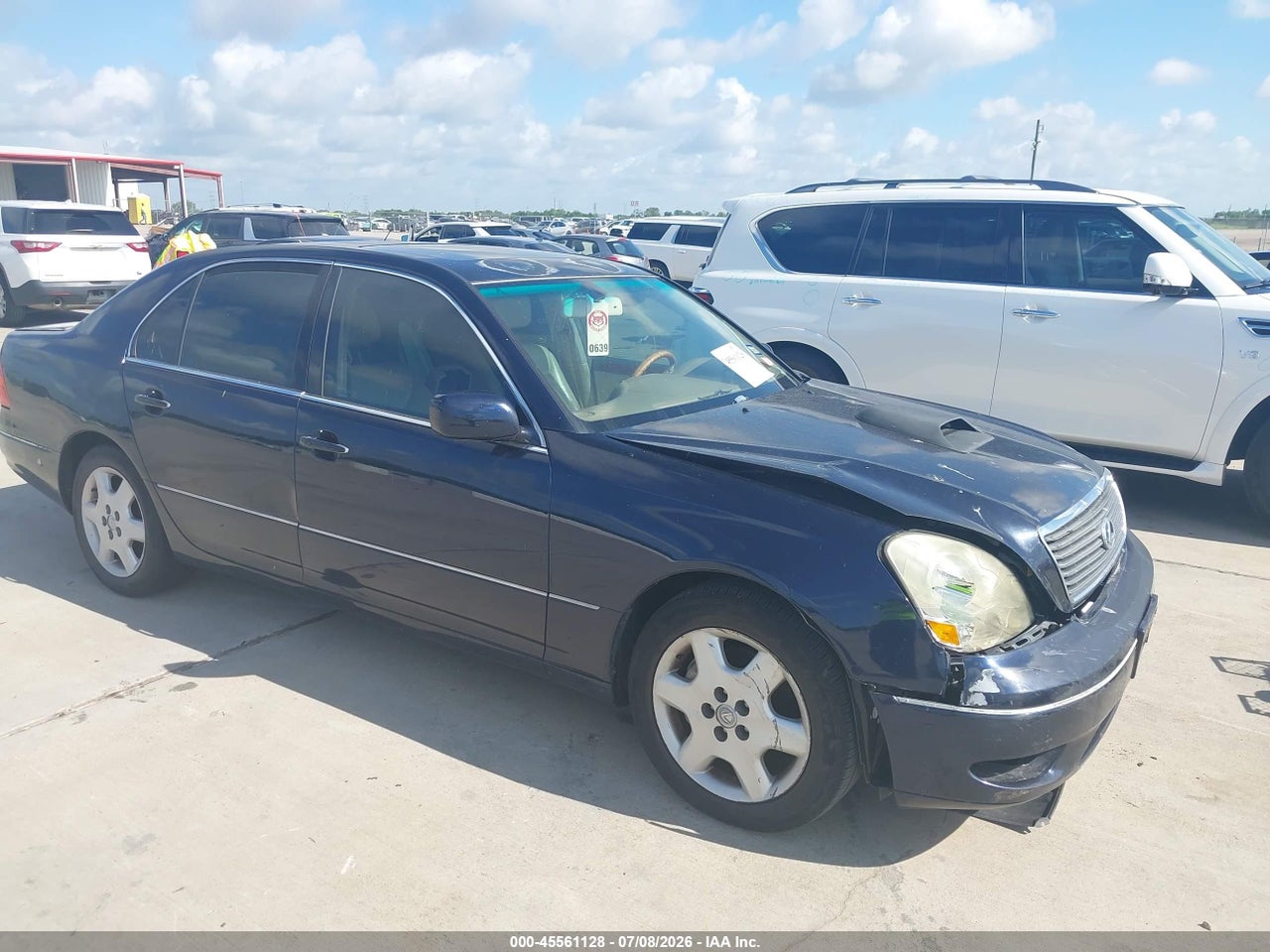 JTHBN30F630****** · 2003 LEXUS LS 430