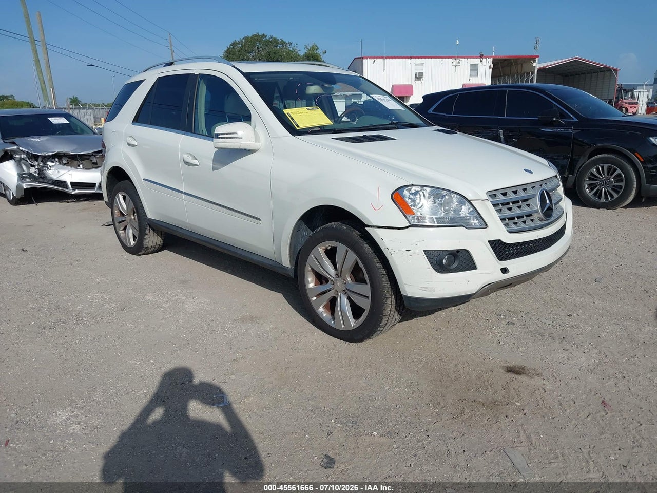 4JGBB8GB1BA****** · 2011 MERCEDES-BENZ ML 350 4MATIC