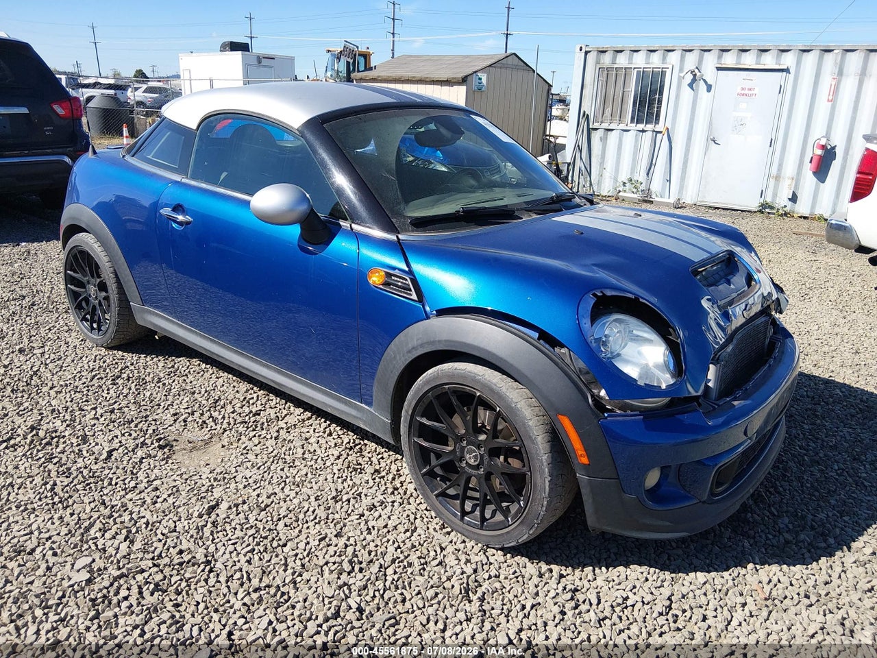 WMWSX3C50DT****** · 2013 MINI COUPE COOPER S