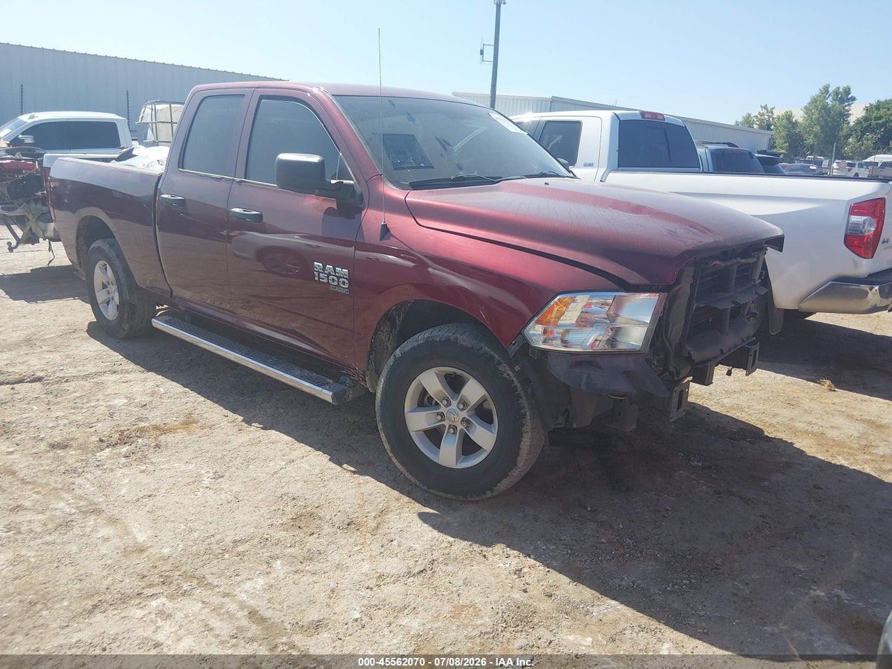1C6RR7FG2MS****** · 2021 RAM 1500 CLASSIC TRADESMAN  4X4 6'4 BOX