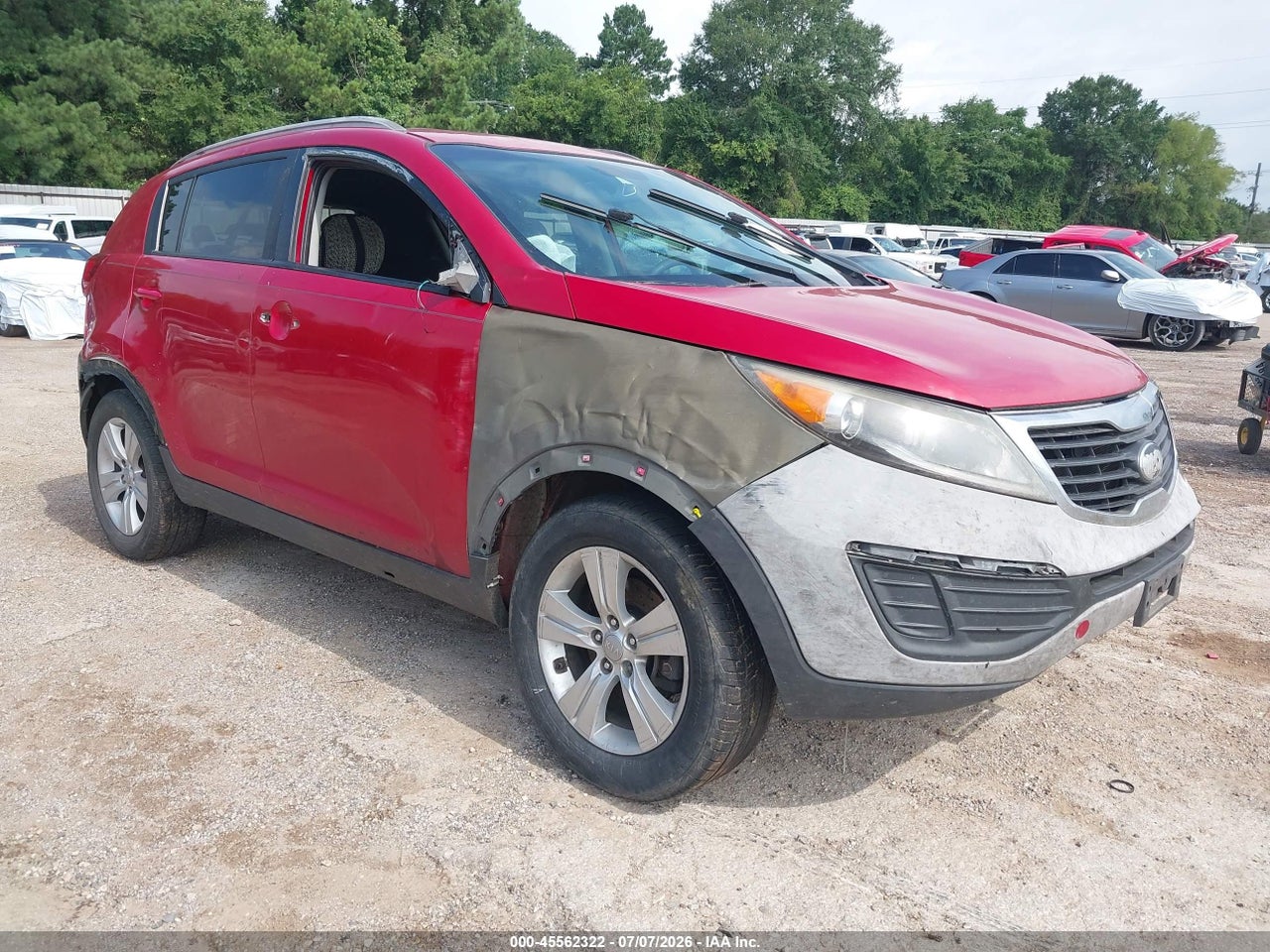 KNDPB3A25D7****** · 2013 KIA SPORTAGE LX