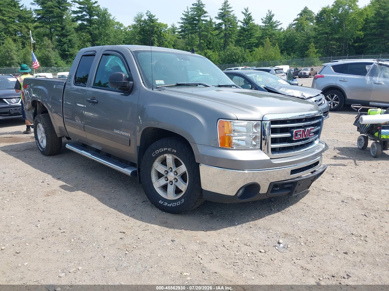 1GTR2VE75CZ****** · 2012 GMC SIERRA 1500 SLE