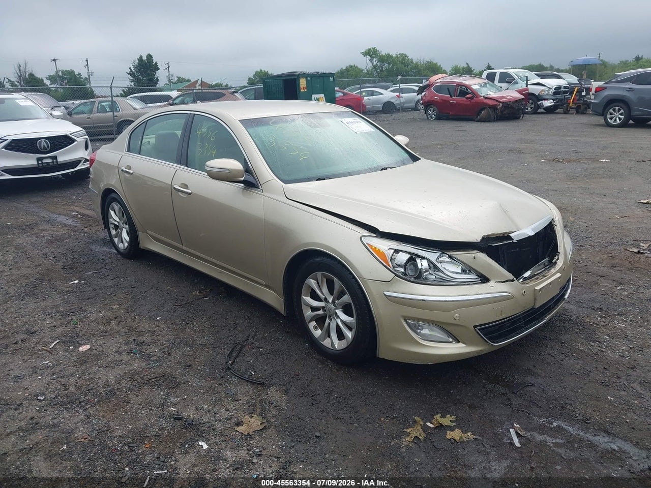 KMHGC4DD5CU****** · 2012 HYUNDAI GENESIS 3.8