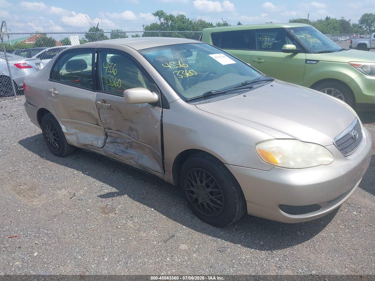 2T1BR32E46C****** · 2006 TOYOTA COROLLA LE