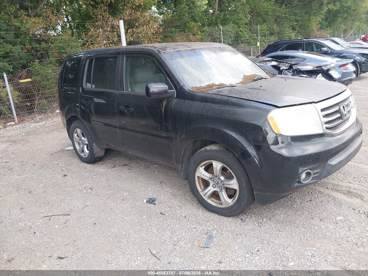 5FNYF4H67CB****** · 2012 HONDA PILOT EX-L