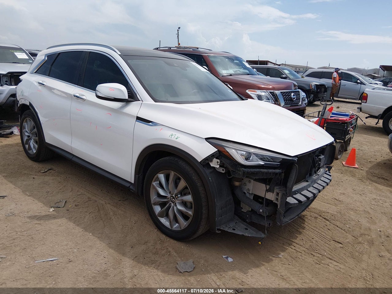 3PCAJ5BA7NF****** · 2022 INFINITI QX50 LUXE