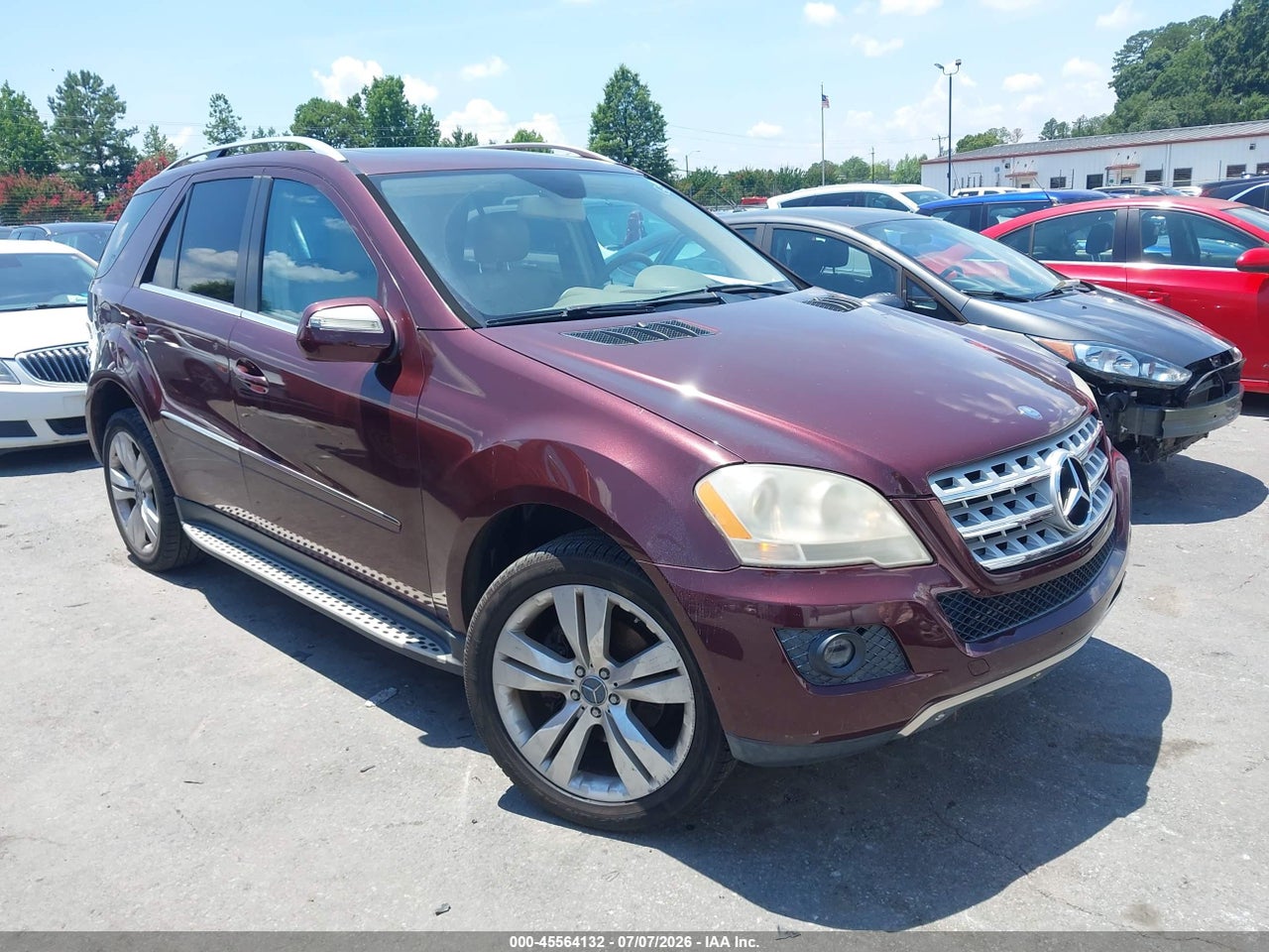 4JGBB86E49A****** · 2009 MERCEDES-BENZ ML 350 4MATIC