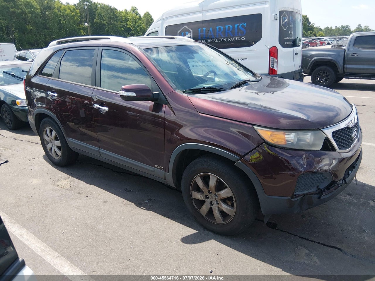 5XYKTDA25CG****** · 2012 KIA SORENTO LX V6