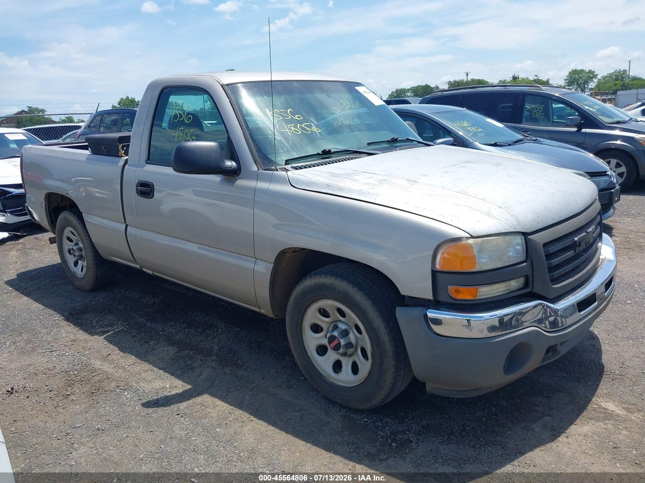3GTEC14VX6G****** · 2006 GMC SIERRA 1500 WORK TRUCK