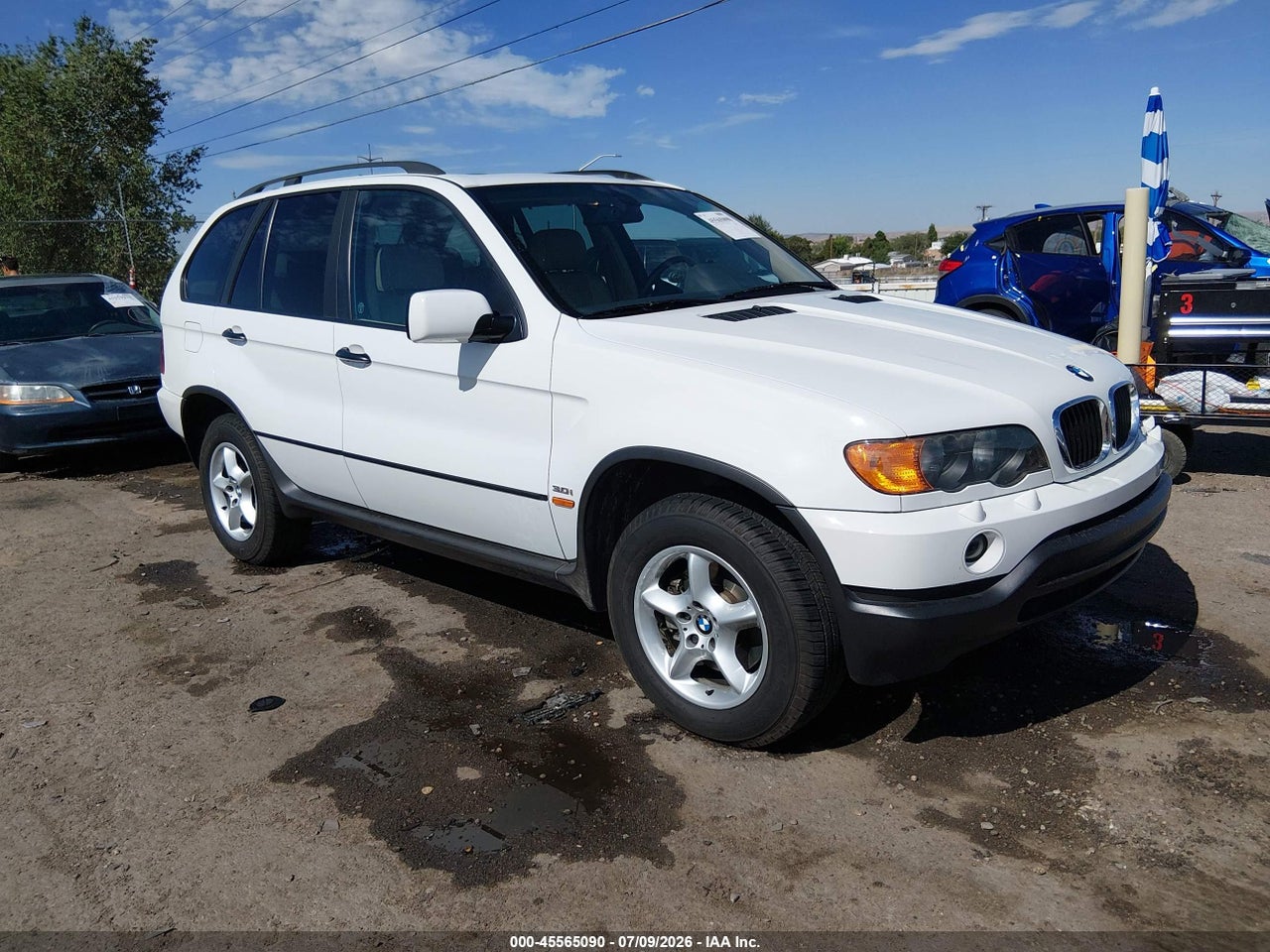 WBAFA53531L****** · 2001 BMW X5 3.0