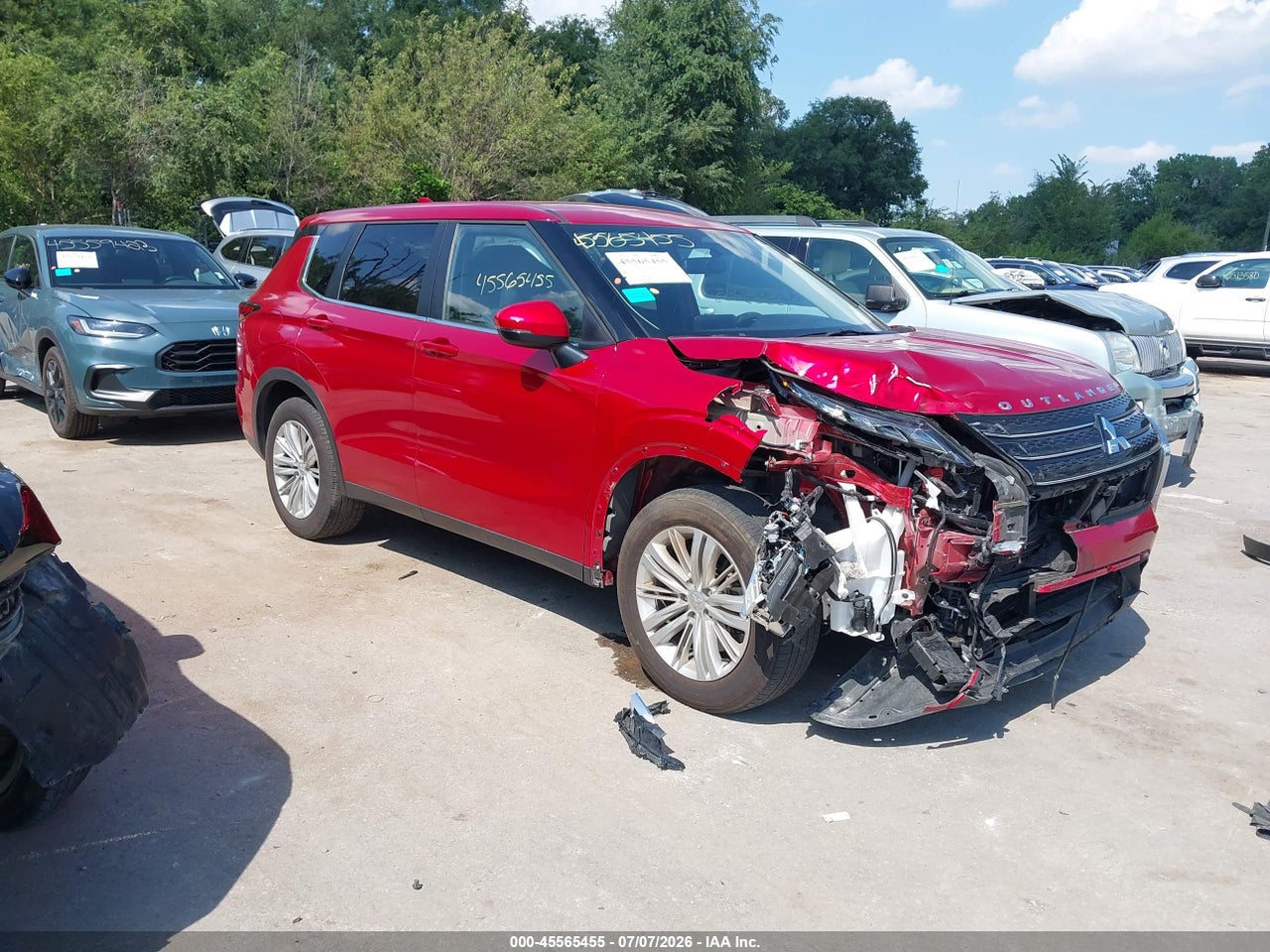 JA4J4UA85RZ****** · 2024 MITSUBISHI OUTLANDER ES 2.5 S-AWC