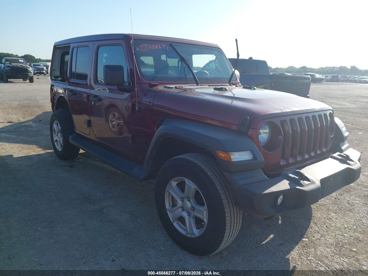 1C4HJXDG1NW****** · 2022 JEEP WRANGLER UNLIMITED SPORT S 4X4
