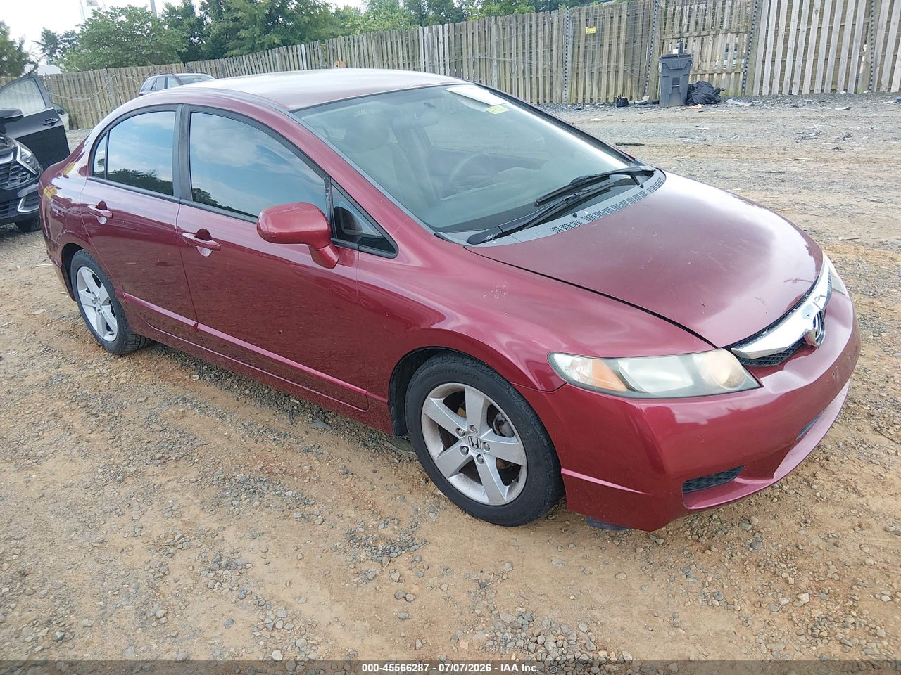19XFA16599E****** · 2009 HONDA CIVIC LX