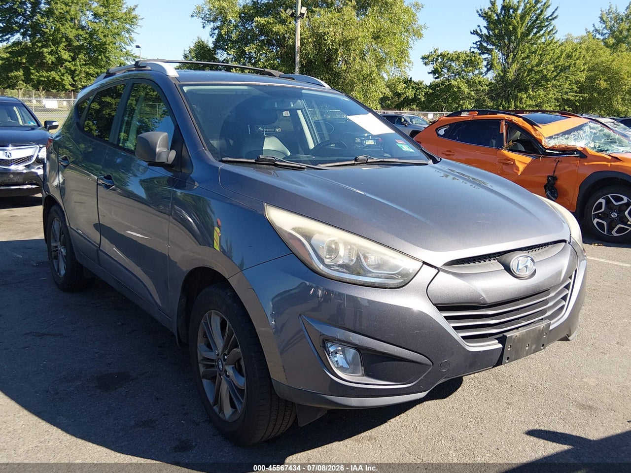 KM8JU3AG2EU****** · 2014 HYUNDAI TUCSON SE