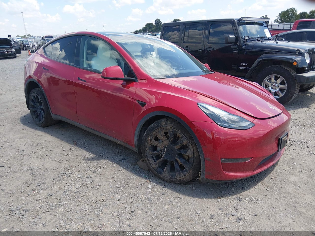 7SAYGAEE0NF****** · 2022 TESLA MODEL Y LONG RANGE DUAL MOTOR ALL-WHEEL DRIVE