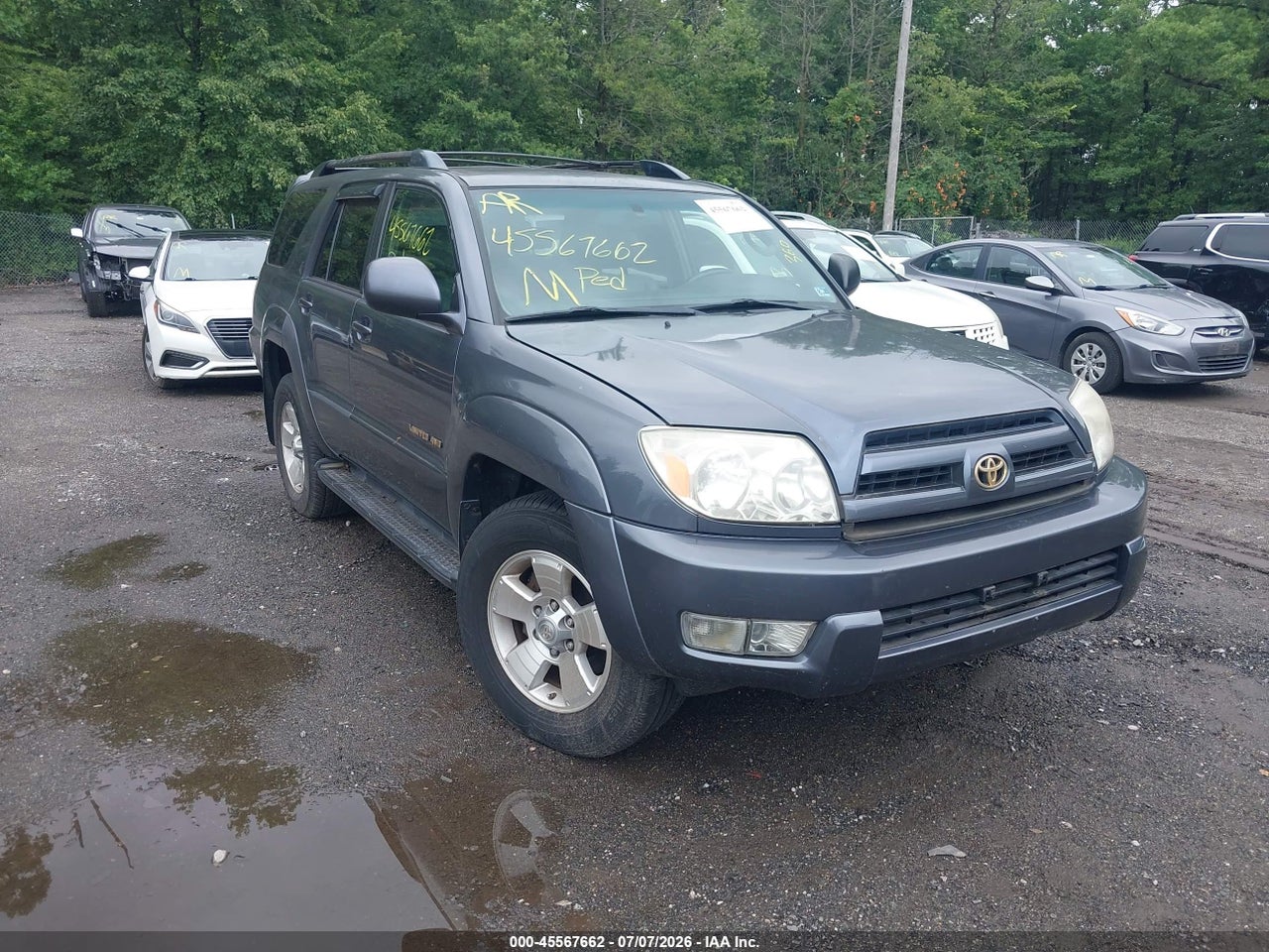 JTEBU17R158****** · 2005 TOYOTA 4RUNNER LIMITED V6