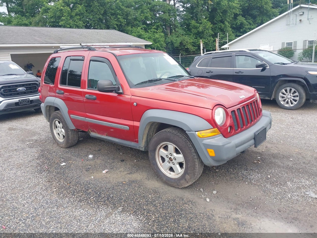 1J4GL48K65W****** · 2005 JEEP LIBERTY SPORT