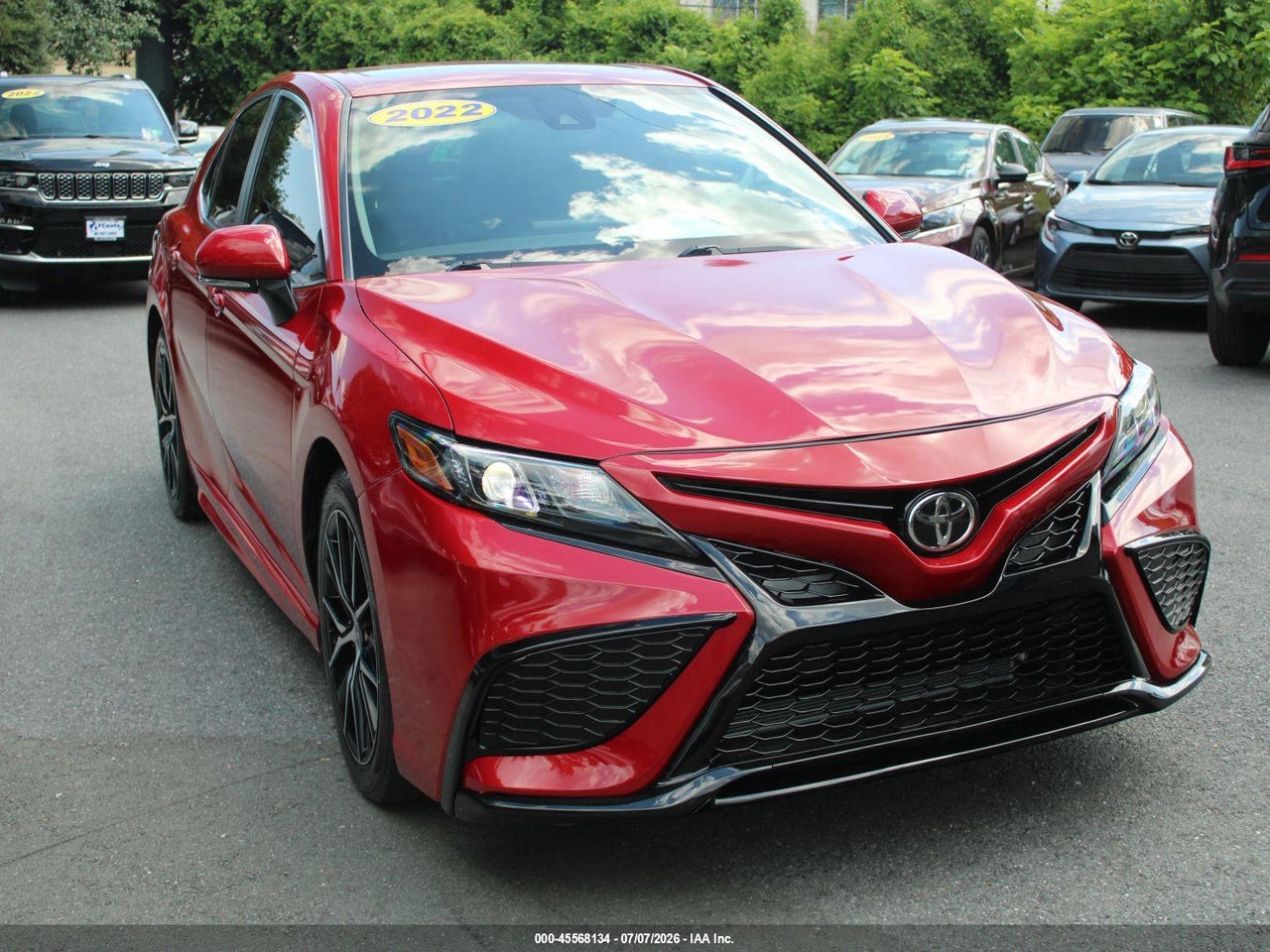 4T1S11AK8NU****** · 2022 TOYOTA CAMRY SE