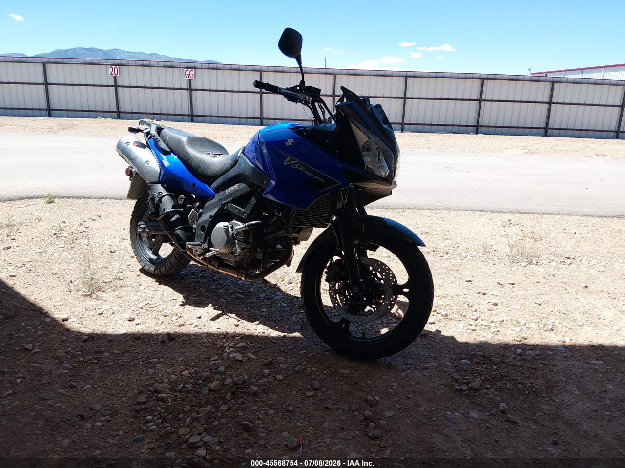JS1VP54AX72****** · 2007 SUZUKI DL650