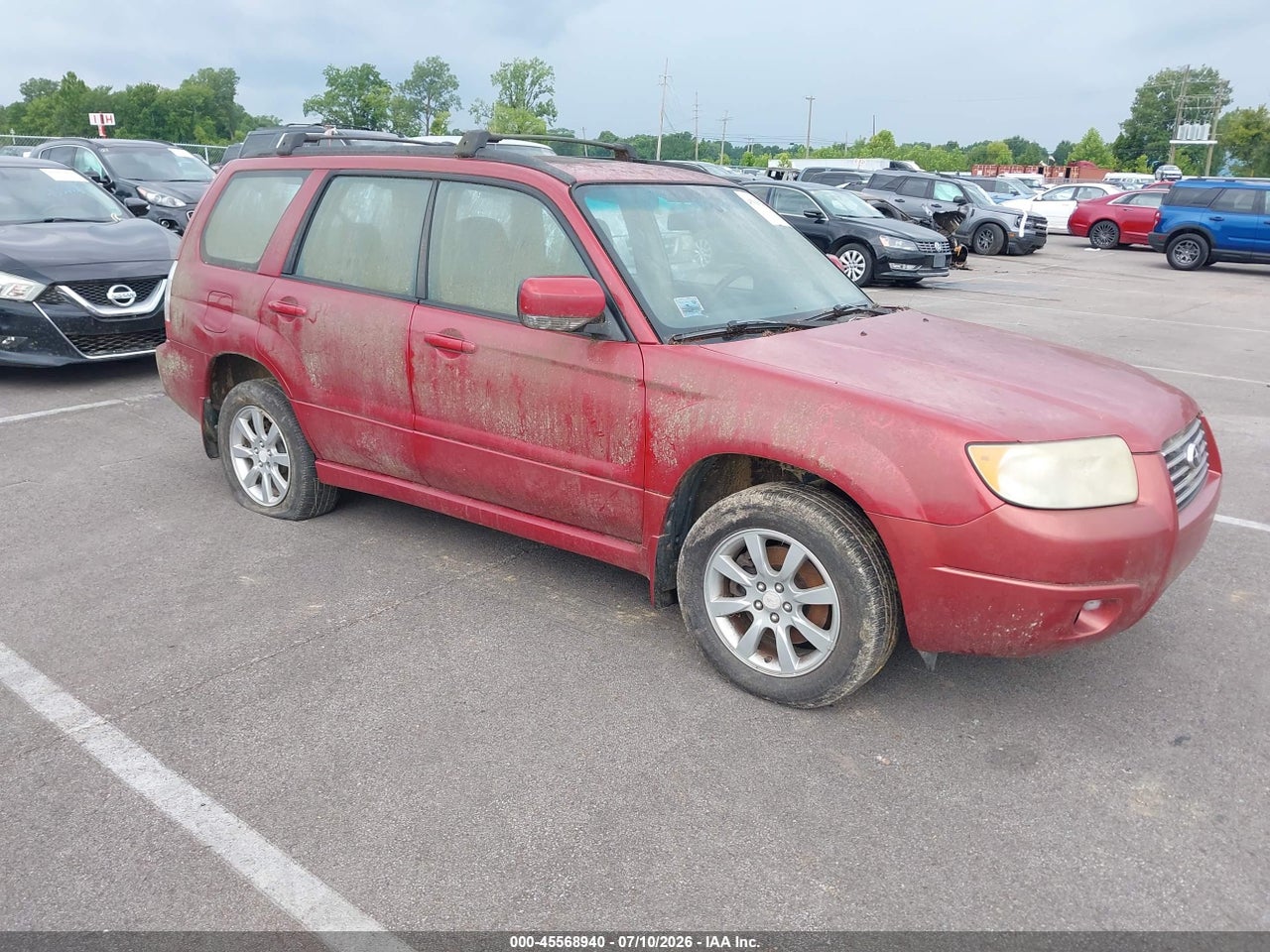 JF1SG65638G****** · 2008 SUBARU FORESTER 2.5X
