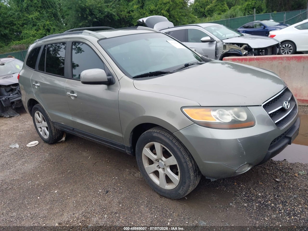 5NMSH13E87H****** · 2007 HYUNDAI SANTA FE LIMITED/SE
