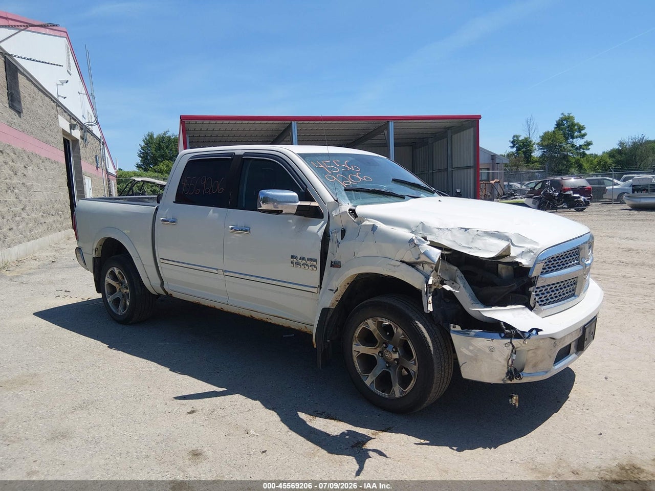 1C6RR7NT8GS****** · 2016 RAM 1500 LARAMIE