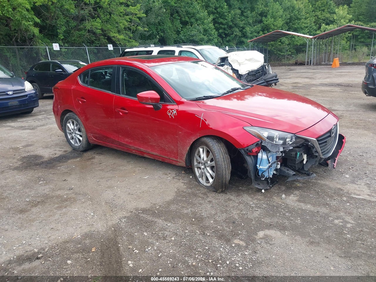 JM1BM1V75E1****** · 2014 MAZDA MAZDA3 I TOURING