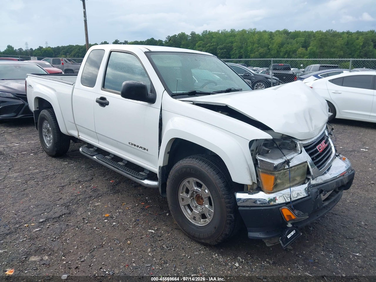 1GTDS196058****** · 2005 GMC CANYON SLE