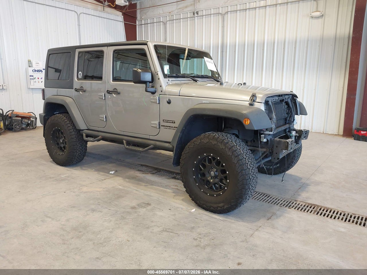 1C4BJWDG3GL****** · 2016 JEEP WRANGLER UNLIMITED SPORT